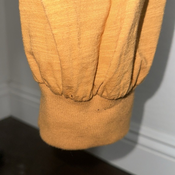 FREE PEOPLE Just Because Jumpsuit V-Neck Long Sleeve Pockets Jogger Hems Size M - Picture 9 of 16